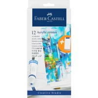 15707-F C Acrylic colours 12x9ml