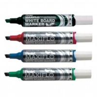 Maxiflo Pen Withe Bord -4 Pca
