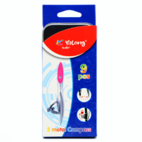 701-Metal compass 9pcs pw19020