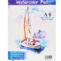 6302-ATKET Water Color Pad A4 20Sh 180g