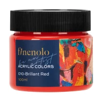 11203-EC17-BEDTIL Acrylic Brillant Red 100ml