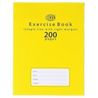 6985-Fis Exercise Book Plain 200Page