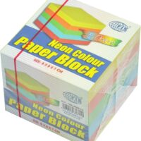 10017-FIS Neon 5 Color paper-FSBL9*9x7C5