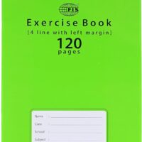 10972- Fis Exercise Book Single Line FSEBSLM120 Page