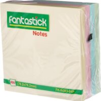12134-FK Stick Notes  Pastel 5 Color FK-N303-04P