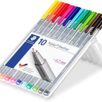 737-Staedtler Triplus Fineliner Pen 10 Pcs