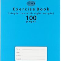 12249-Fis Exercise Book 100Page Plain-FSEBSLM 100N