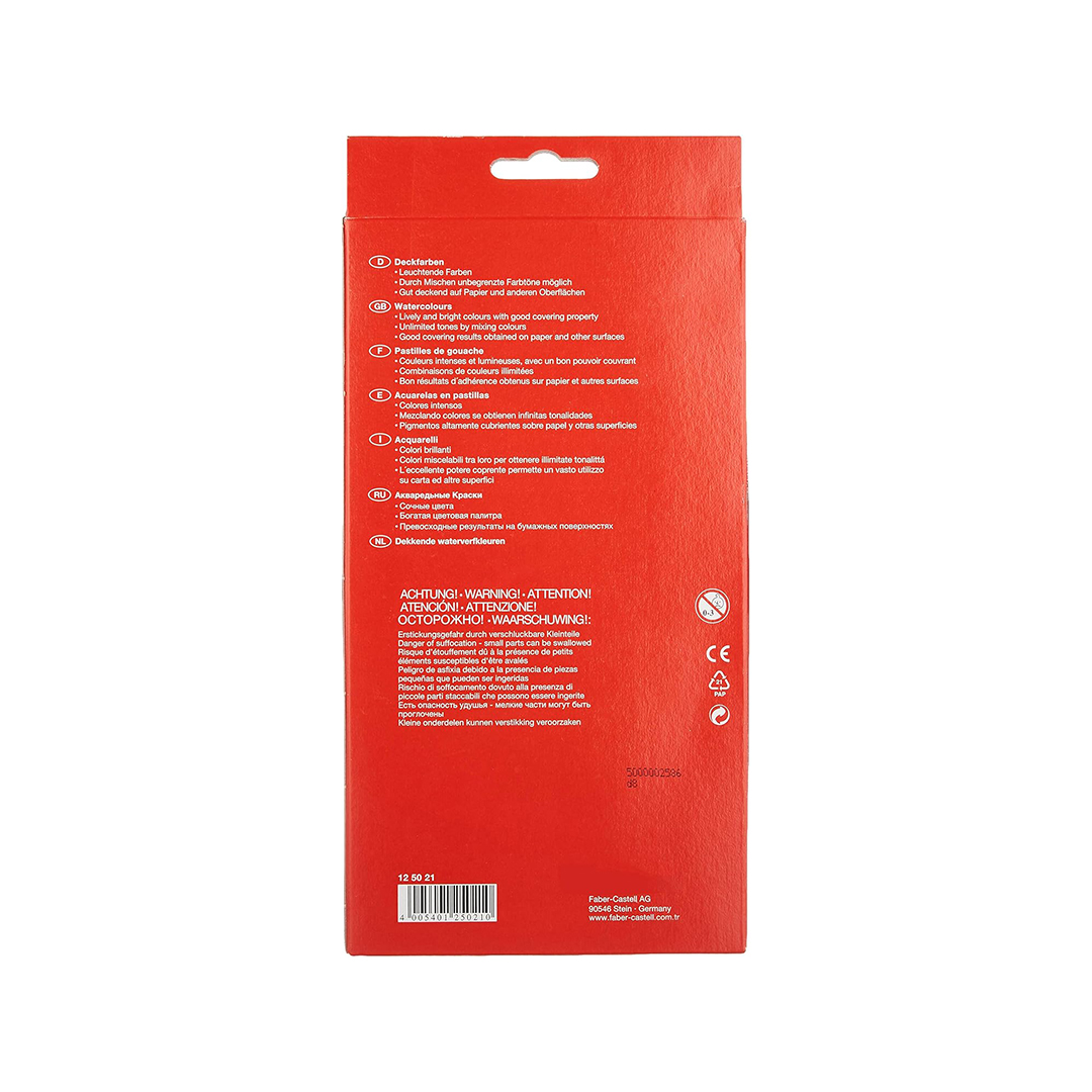 10021-Faber Castell Water 21 Color-FC125021 - Image 2