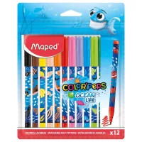 17209-Color peps Feltip Ocen 12 Color Maped