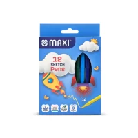 10627-Maxi Sketch Pens MX-FPR12
