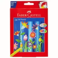 59760-Faber Castell oil Pastels 24 Color